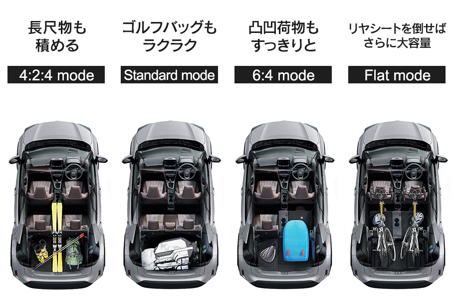 シートアレンジ