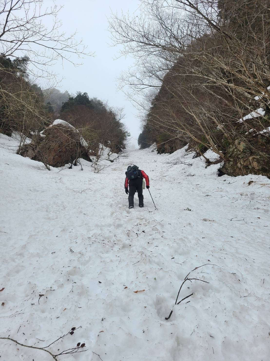 雪山登山１０