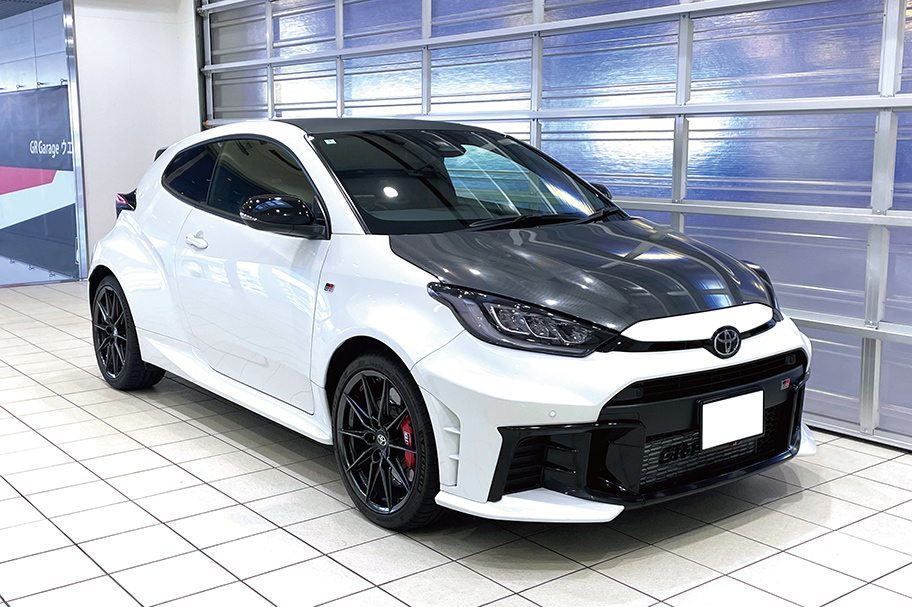 GRヤリス+HOHO FILM Carbon PPF