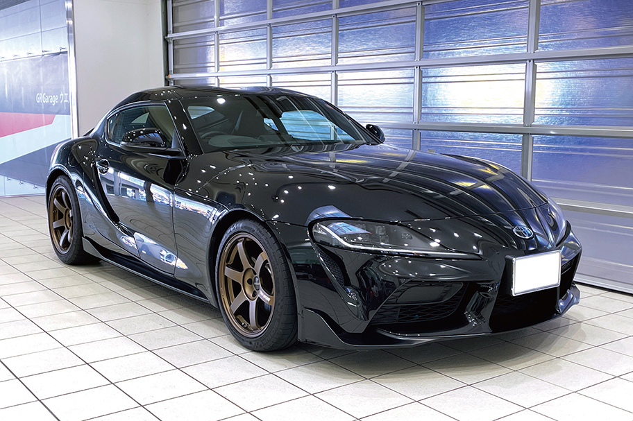 GRスープラ+HKS スーパーターボマフラー