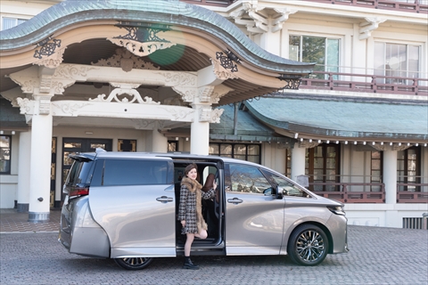 ヴェルファイアで巡る。大津で紡ぐ上質なひととき