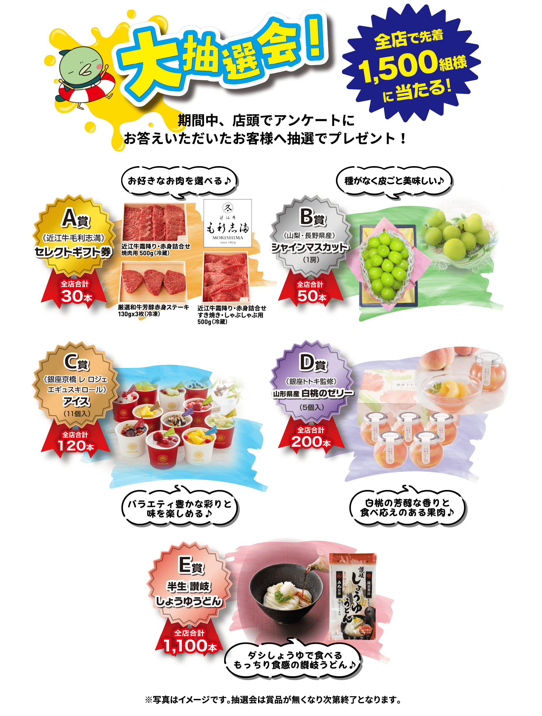大抽選会