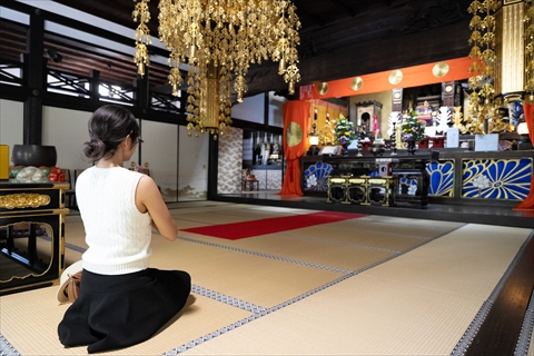 代々皇族や公家の女性が住職を務める日蓮宗唯一の尼門跡寺院です